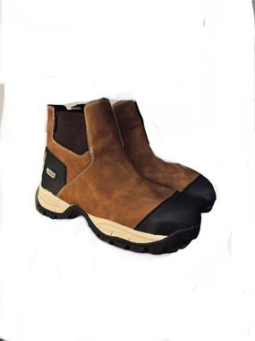 Men's Smiths”Boston”chelsea work Boots with Black Toe